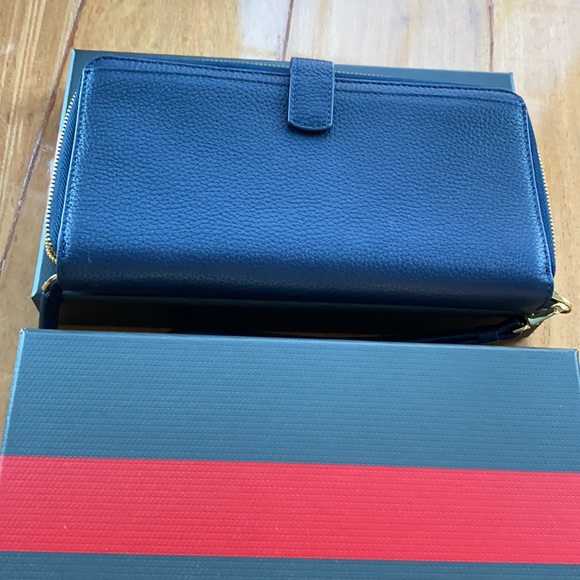 Tumi Bags Nwt Tumi Navy Blue Travel Wallet Wristlet Poshmark